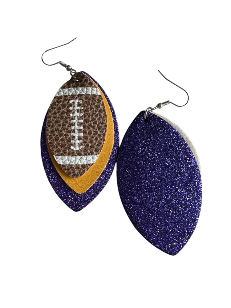 Cute Football Earrings