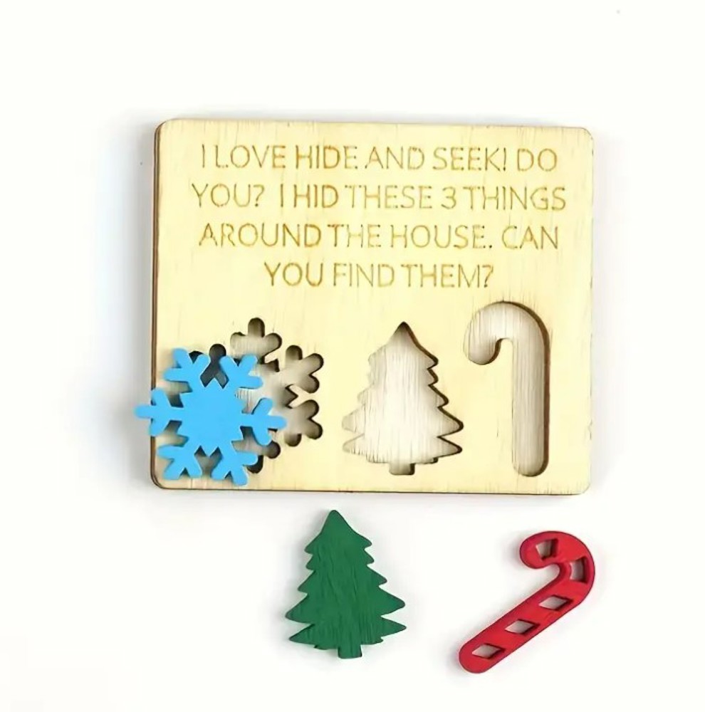 Mini Elf Hide n' Seek Game Board