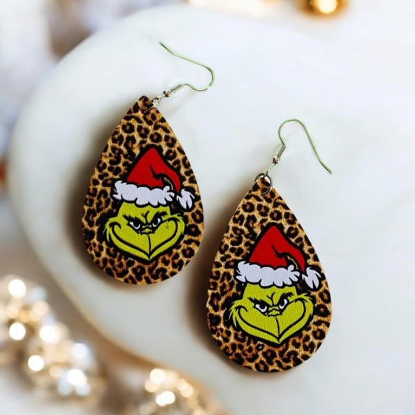 Grinch Earrings