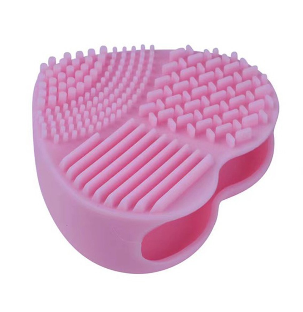 Heart Make Up Brush Cleaner Pad