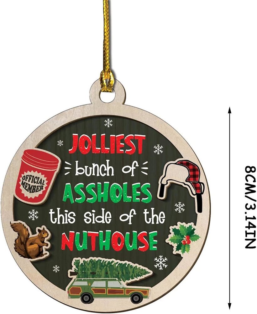 Christmas Vacation Funny Ornament 