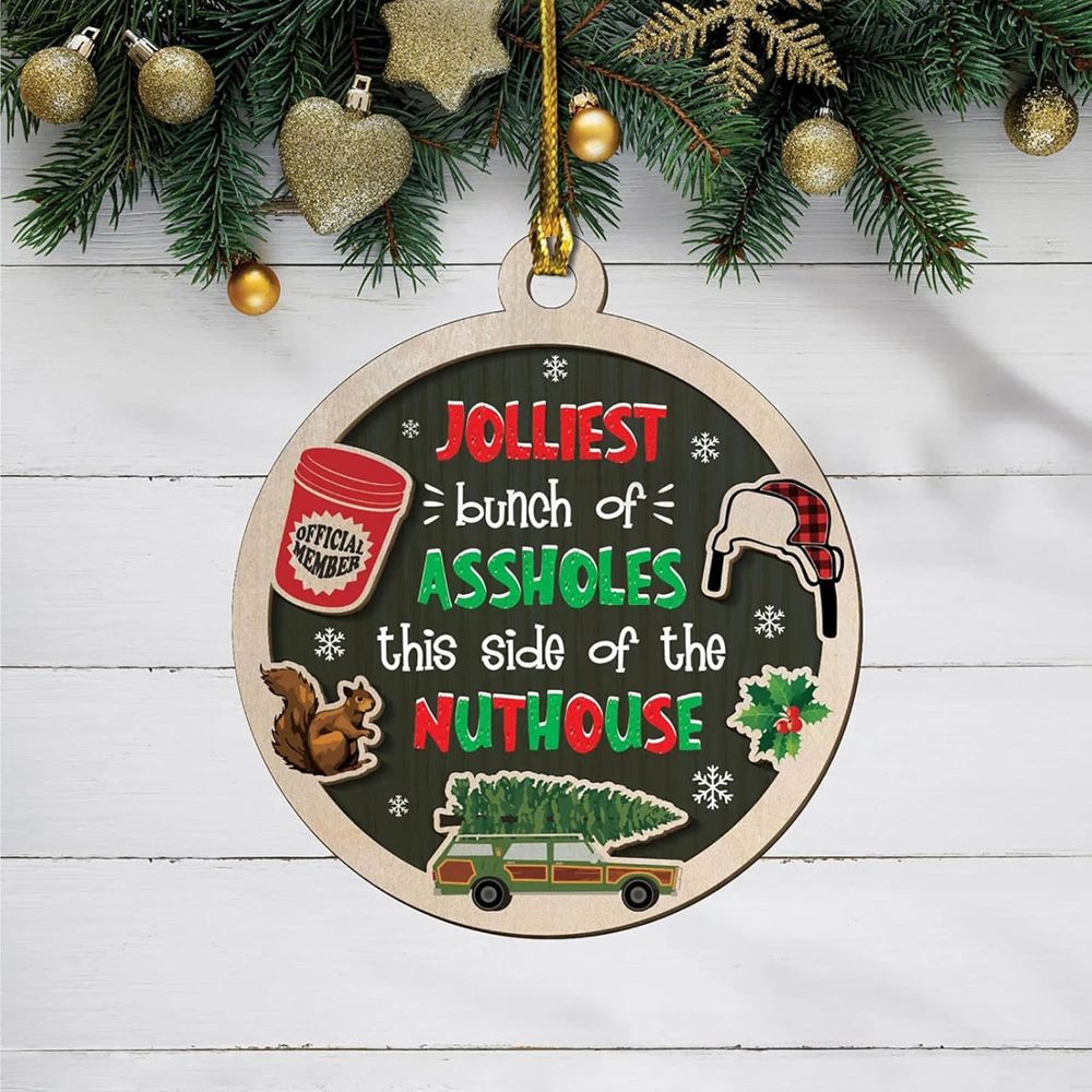 Christmas Vacation Funny Ornament 