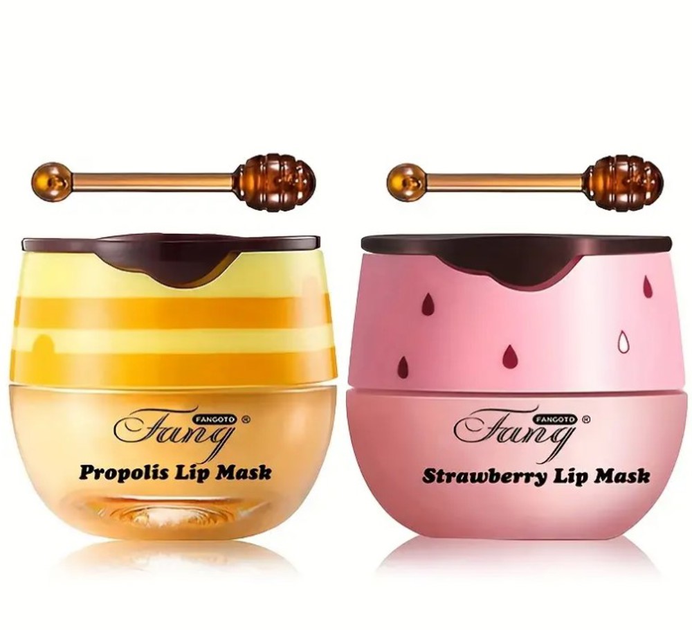 Strawberry & Honey Lip Mask Set 