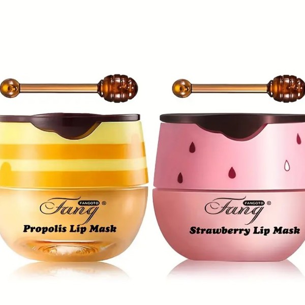 Strawberry & Honey Lip Mask Set 