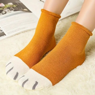 Kitty Cat Paw Socks Kawaii 