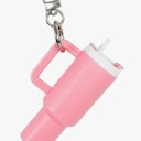  Favorite Tumbler Keychain Pink