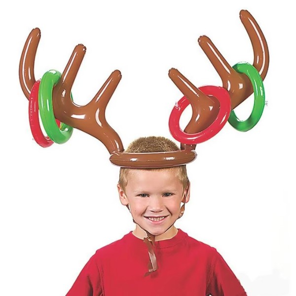 Reindeer Games Inflatable Ring Toss 