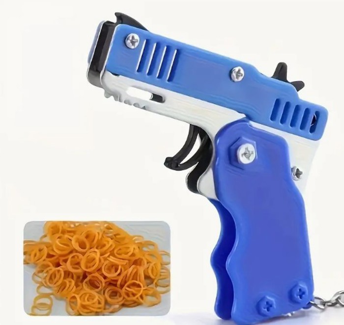 Rubber Band Slinger Blue