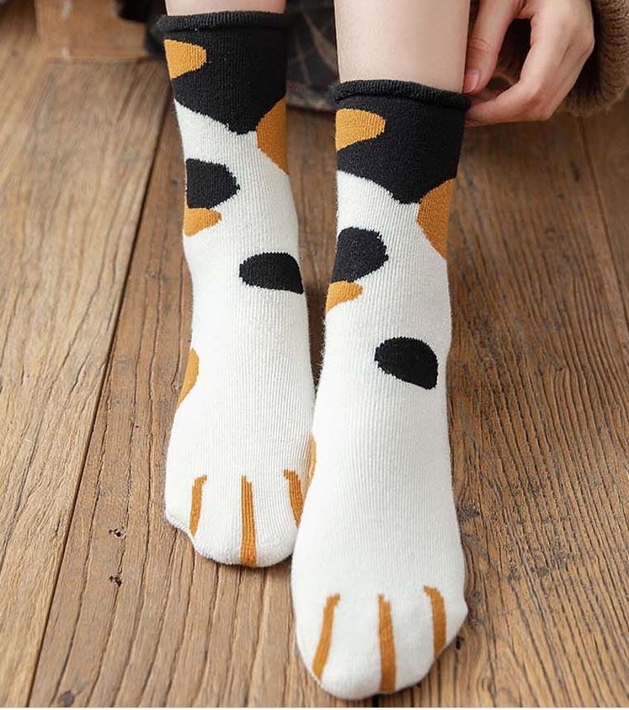 Cat Feet Paw Socks