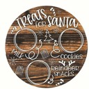  Santa & Reindeer Treat Tray