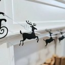  DIY Santa Sleigh & Reindeer Christmas Banner Set 