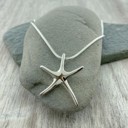  Dancing Starfish Silver Necklace