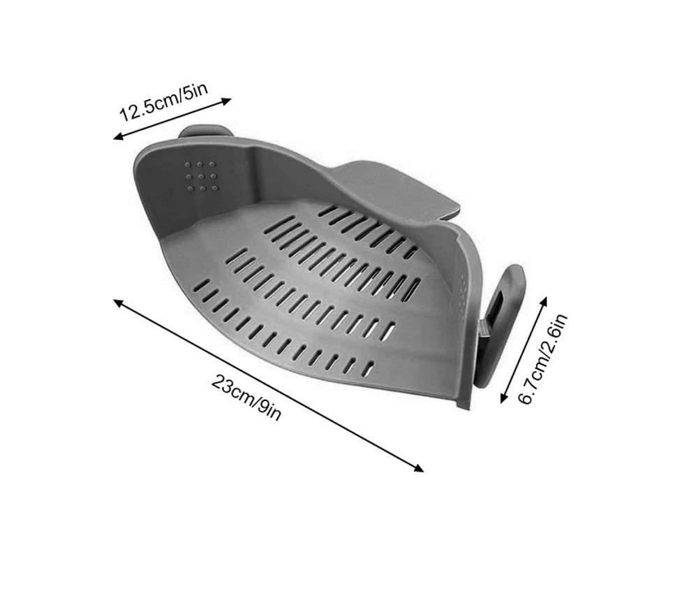 Clip On Pasta Strainer For Pots 