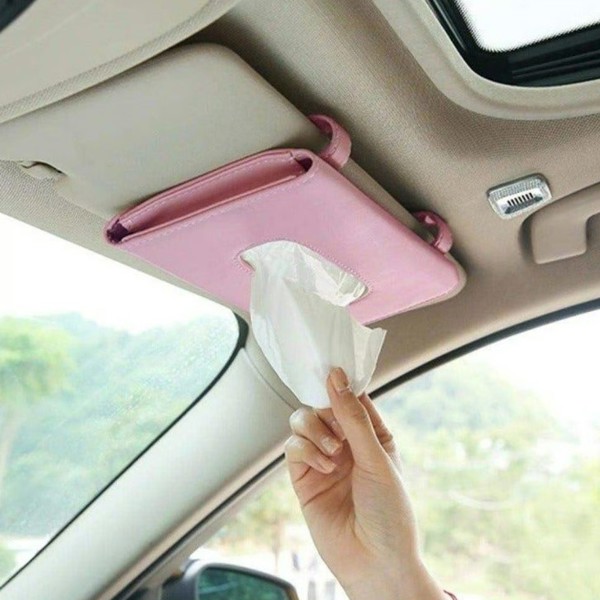 Pink Visor Tissue Holder 