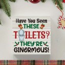  Elf Funny Toilets Sign