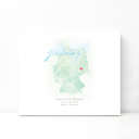 Germany 5x7 - Landscape Personalized Watercolor Map 