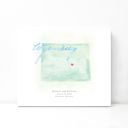 Wyoming 5x7 - Landscape Personalized Watercolor Map 