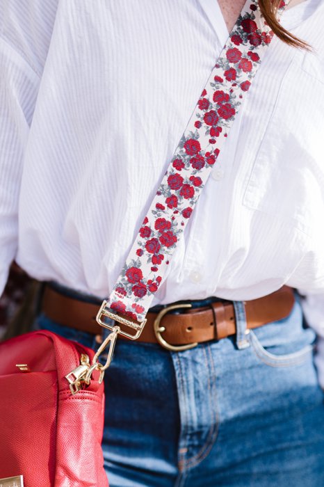Alice Cozy Rosy Crossbody with additional 3 bag straps