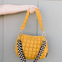 Big Yellow Taxi Alyssa Quilted Convertible Bag