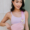 Pink Aspen Sherpa Belt Bag