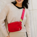 Red Aspen Sherpa Belt Bag