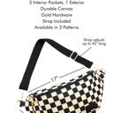  Avril Patterned Oversized Belt Bag