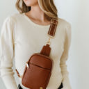 Camel Bridget Sling Crossbody