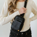 Black Bridget Sling Crossbody