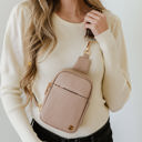 Taupe Bridget Sling Crossbody