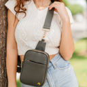 Charcoal Bridget Sling Crossbody