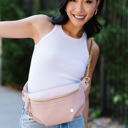 Soft Pink Catherine Belt Bag