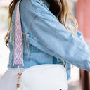 Platinum White Dolly Convertible Crossbody