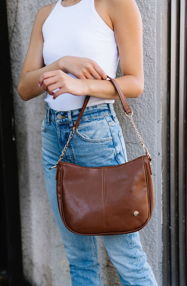 Marissa Saddle Crossbody