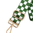  Lizzie Checkered Adjustable Bag Strap