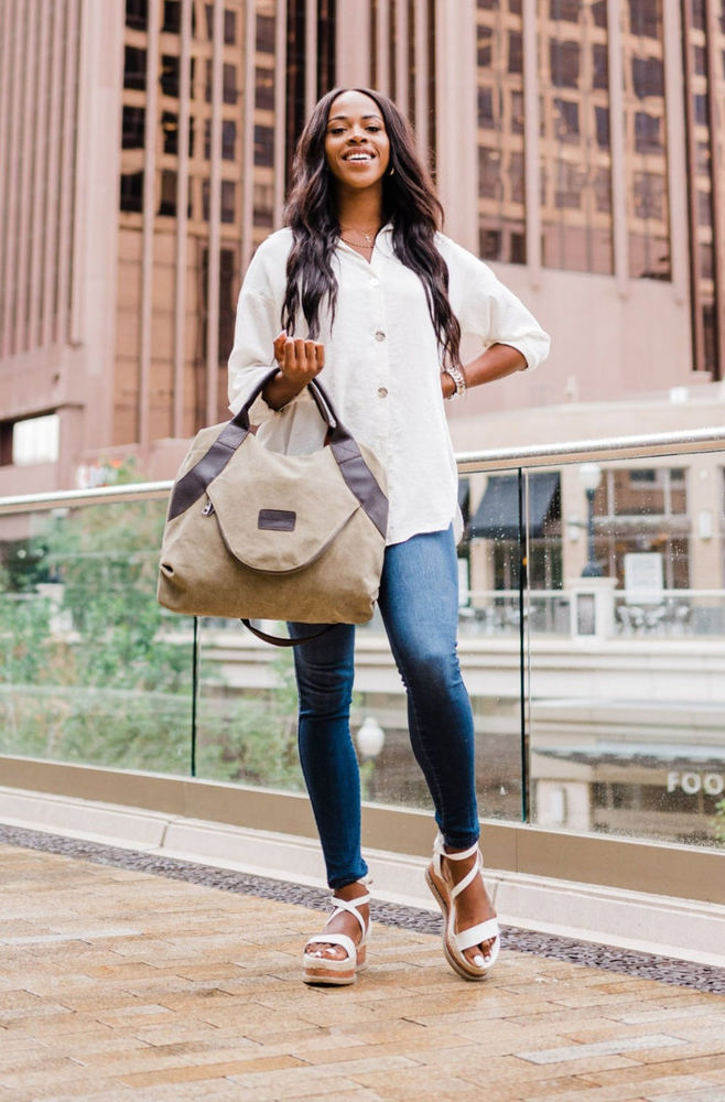 Kinsley Canvas Bag