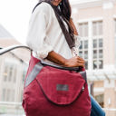 Cranberry Kinsley Canvas Bag