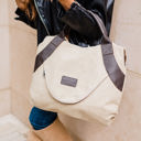 Khaki Kinsley Canvas Bag