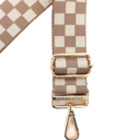  Lizzie Checkered Adjustable Bag Strap