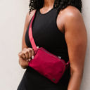 Berry Red Madison Belt Bag