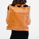 Oversized Camel Reese backpack