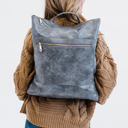 Oversized Grey Reese backpack