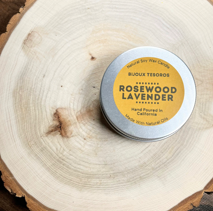 Rosewood Lavender Soy Candle