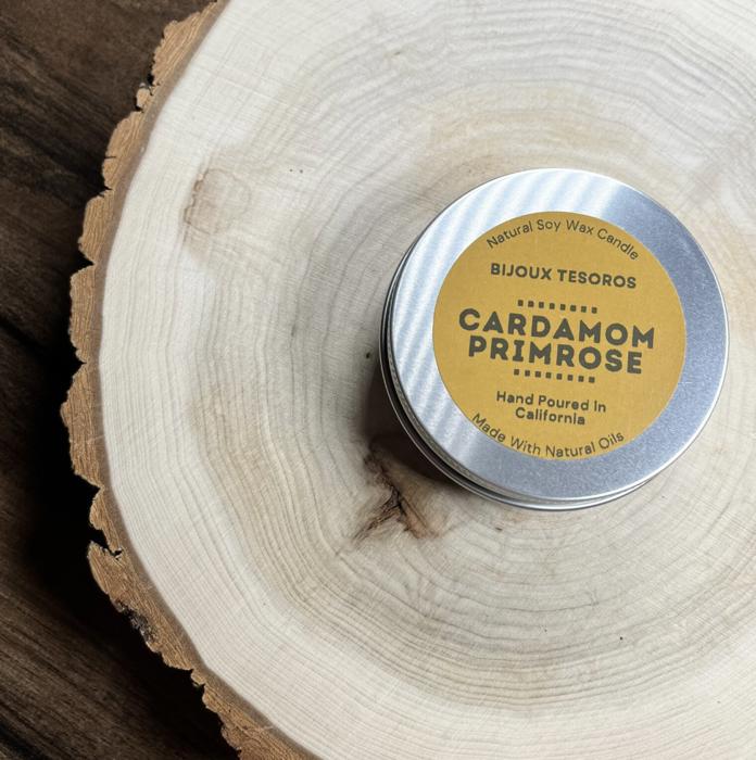 Cardamom Primrose Soy Candle