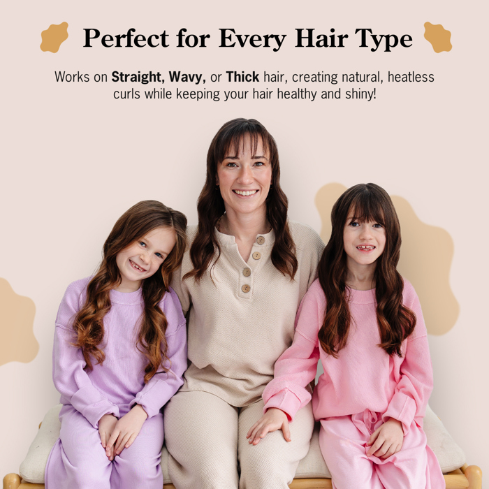 Heatless Curler | medium-long lengths
