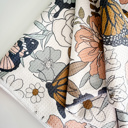 butterfly floral Microfiber Hair Towel