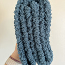 Teal Unicorn | French Braid Heatless Curler