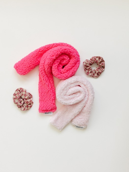 Checkered Scrunchie