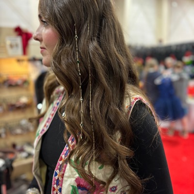 14” Hair Jewelry | Medium-Long Hair Lengths