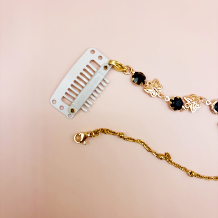 10” Hair Jewelry | Short-Medium Hair Length