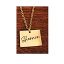 Gold Gold Colorado Necklace - Personalized Necklace - Makes a great gift!